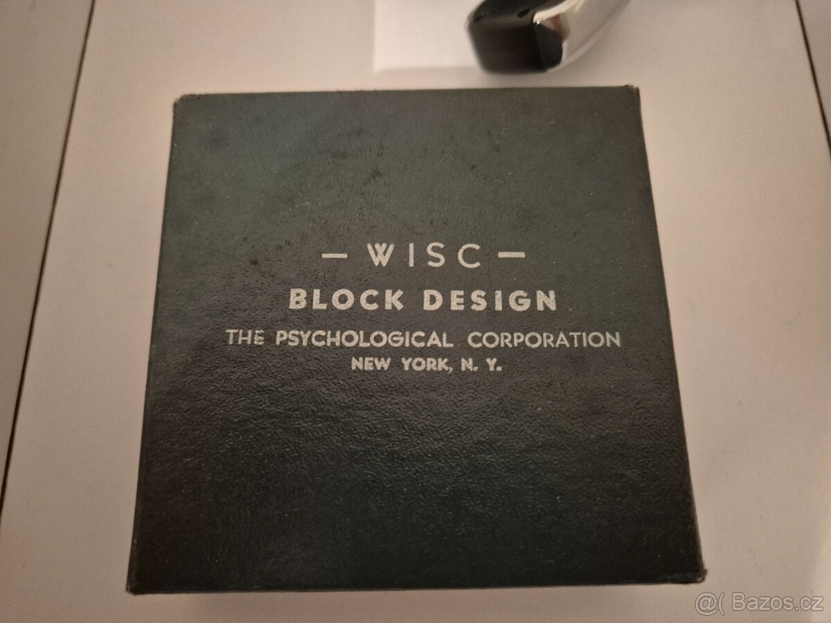 Wisc Block Design - The psychological corporation