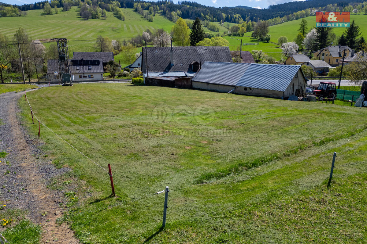 Prodej pozemku k bydlení, 1101 m2, Bělá pod Pradědem