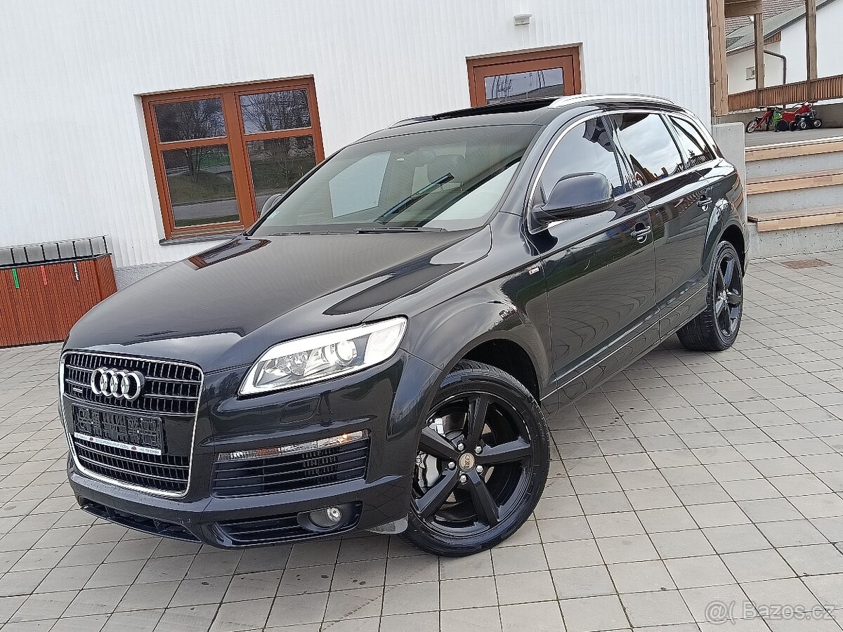 Audi Q7 3.0Tdi 176kw,QUATTRO,S-Line,r.2008,2xklíč,Kamera,R20