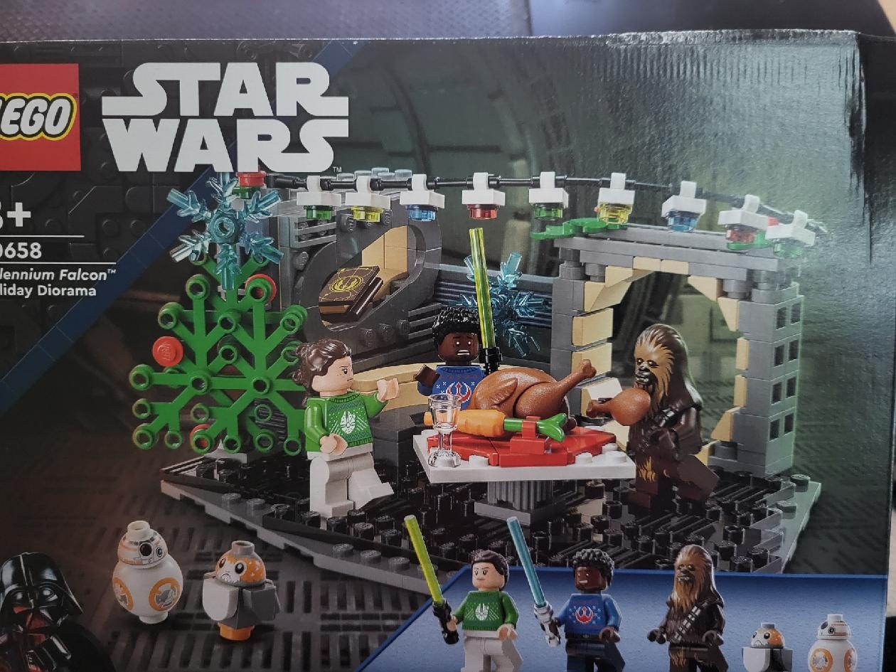 LEGO 40658 Millennium Falcon – Vánoční diorama nové
