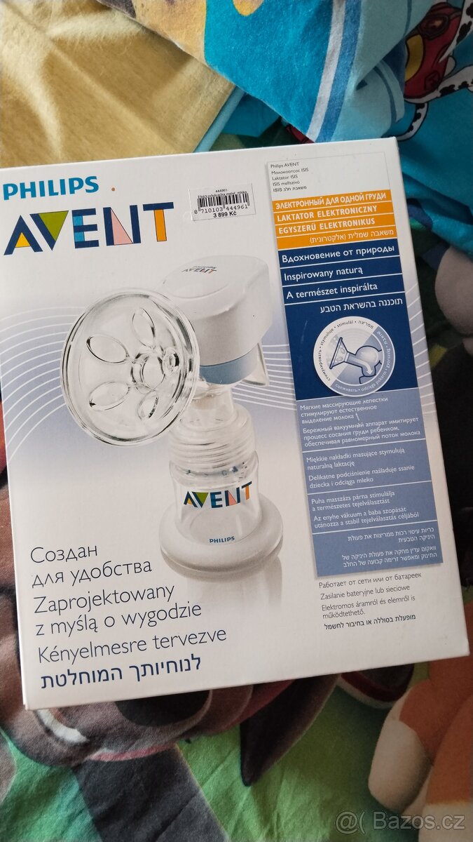 Elektrická odsávačka mléka Philips Event