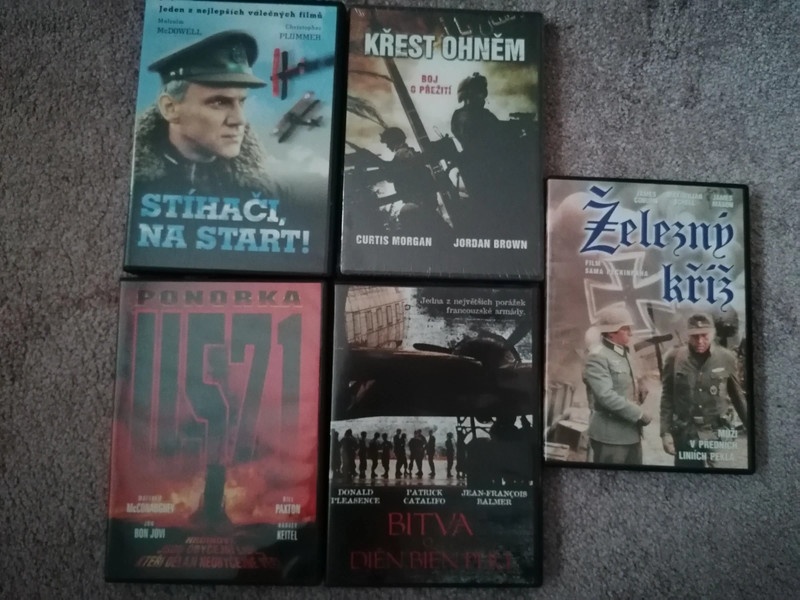 5x válečné filmy