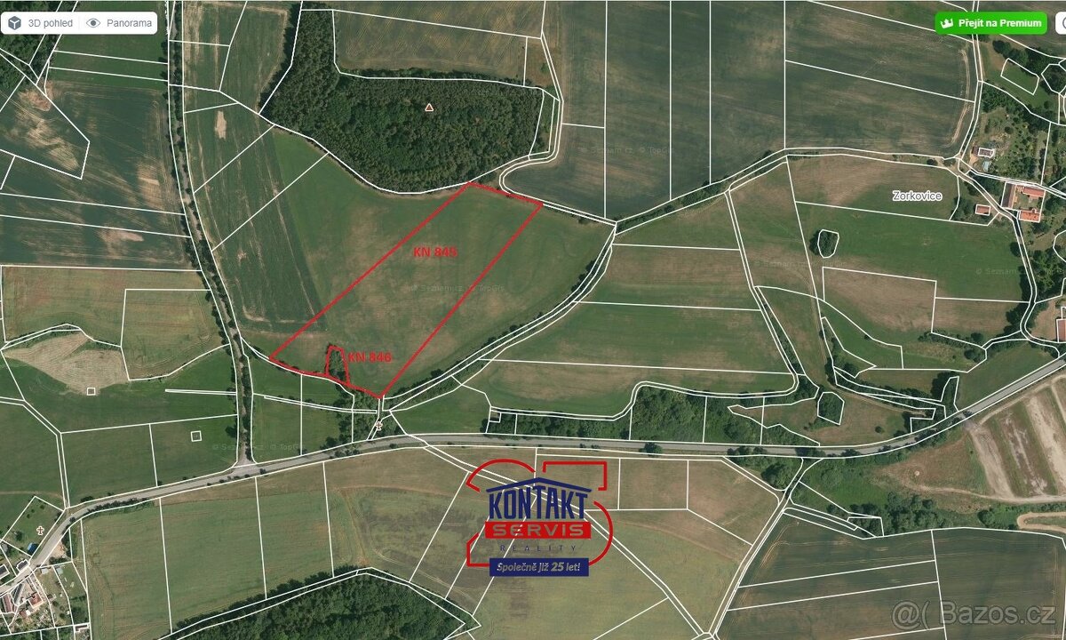 Zemědělské pozemky v srdci Jihočeského kraje, ev.č. VŠ-7750