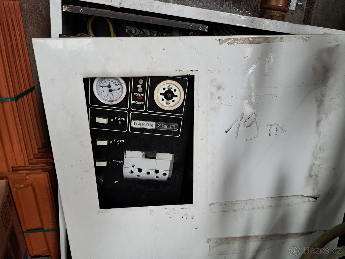 DAKON PTE 52 elektro kotel max.výkon 52kW