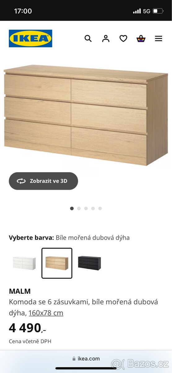Komoda Malm ikea