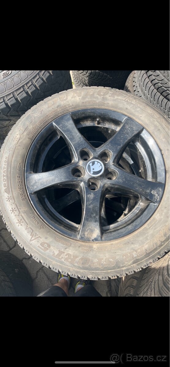 Sada kol Škoda VW Audi 215/60/16