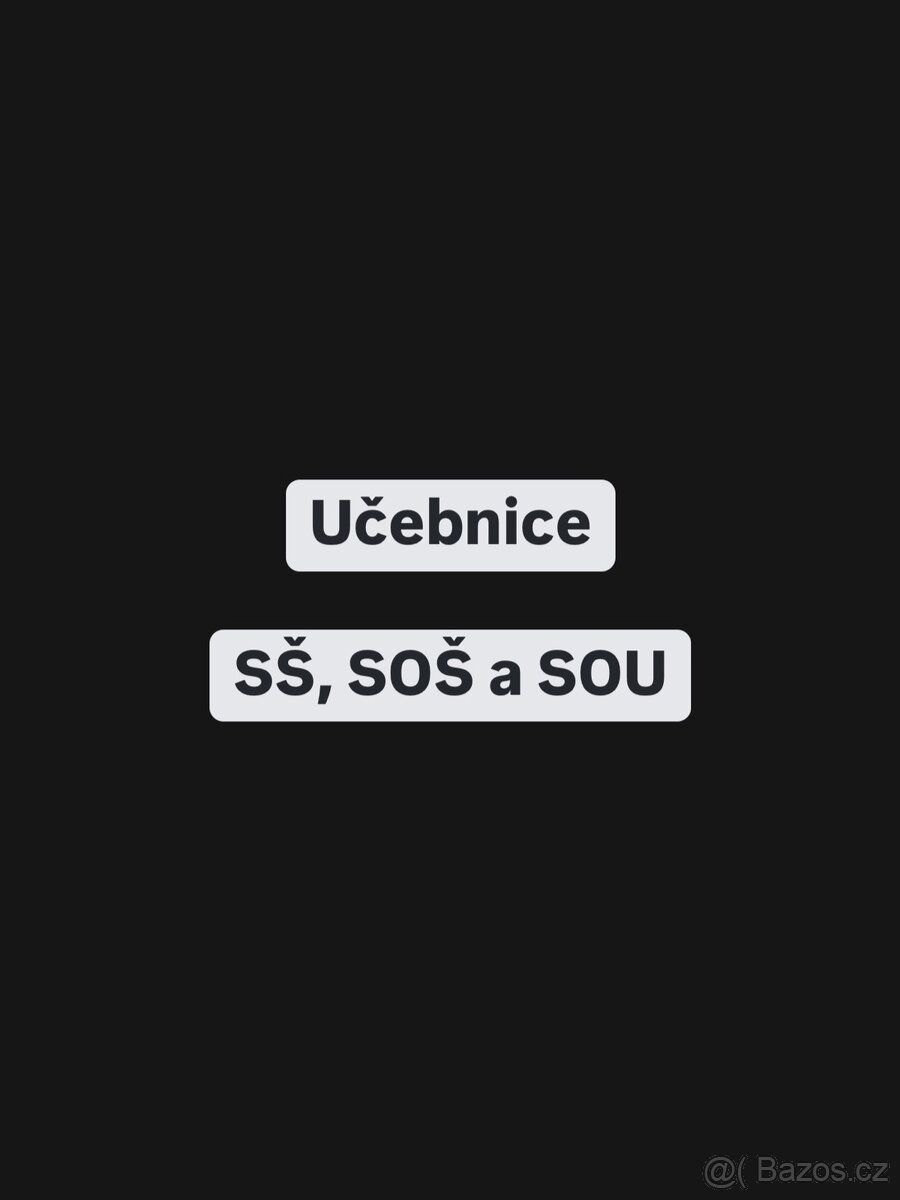 Učebnice SŠ, SOŠ a SOU
