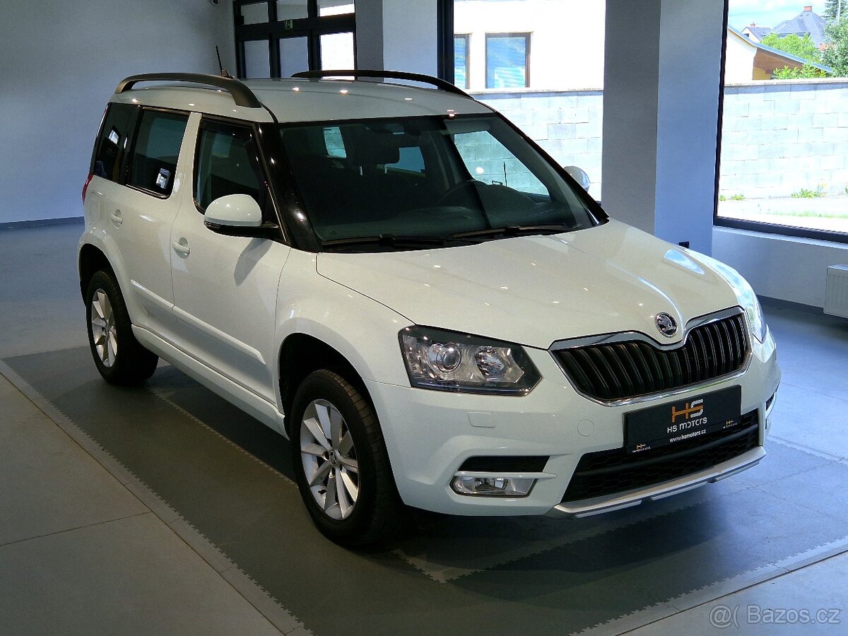 Škoda Yeti 1.2TSi 81KW DSG Xenon Tažné KEYless