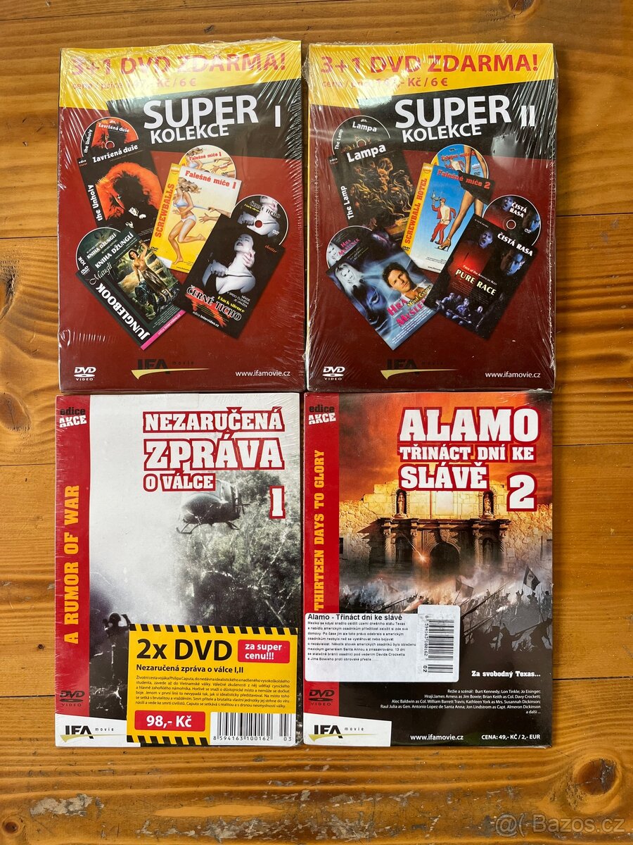 DVD Profesionálové/Galactica/Jetix/Užasná planeta