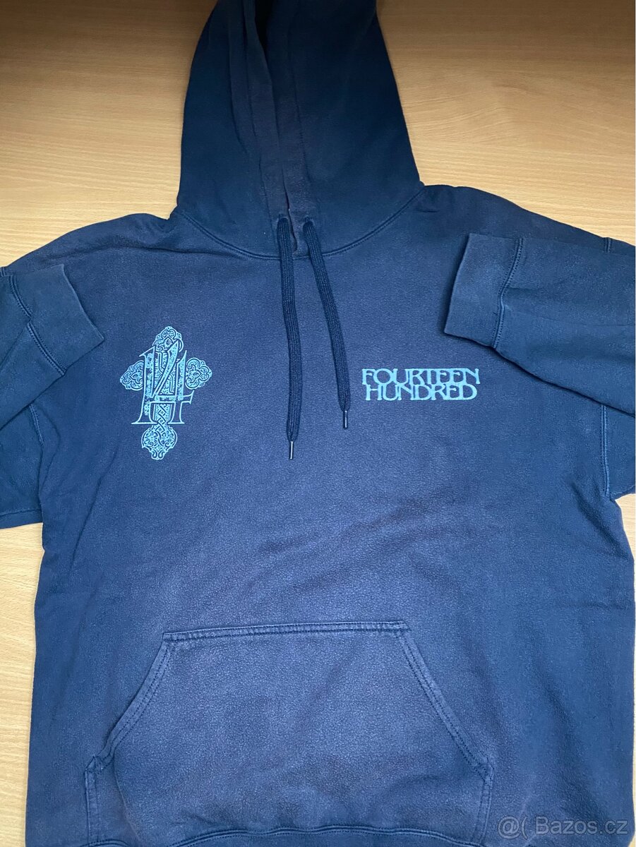 Mikina Trippie Redd 1400 Super Stav Tmavě Modrá