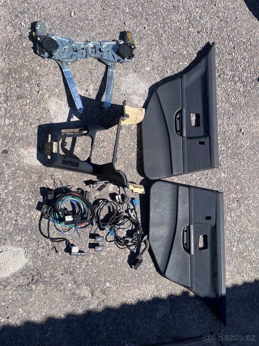E36 sedan zadní elektrická okna