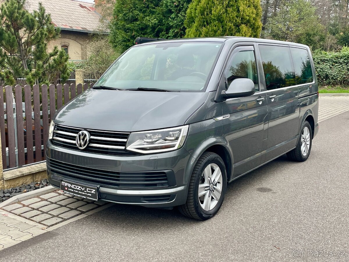 VW T6 Multivan 2.0 TDI 110KW, Full LED, DSG, 1.majitel, 2017