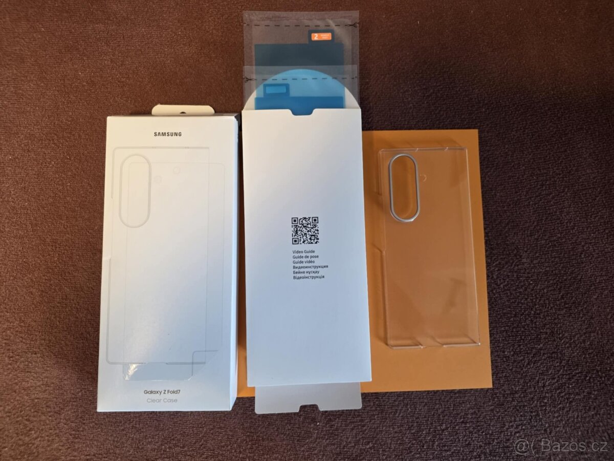 Samsung Galaxy Z Fold7 - Průhledný zadní kryt