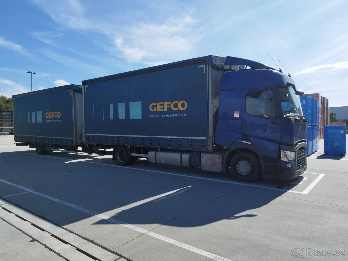 Tandemova souprava Renault T430 120cbm