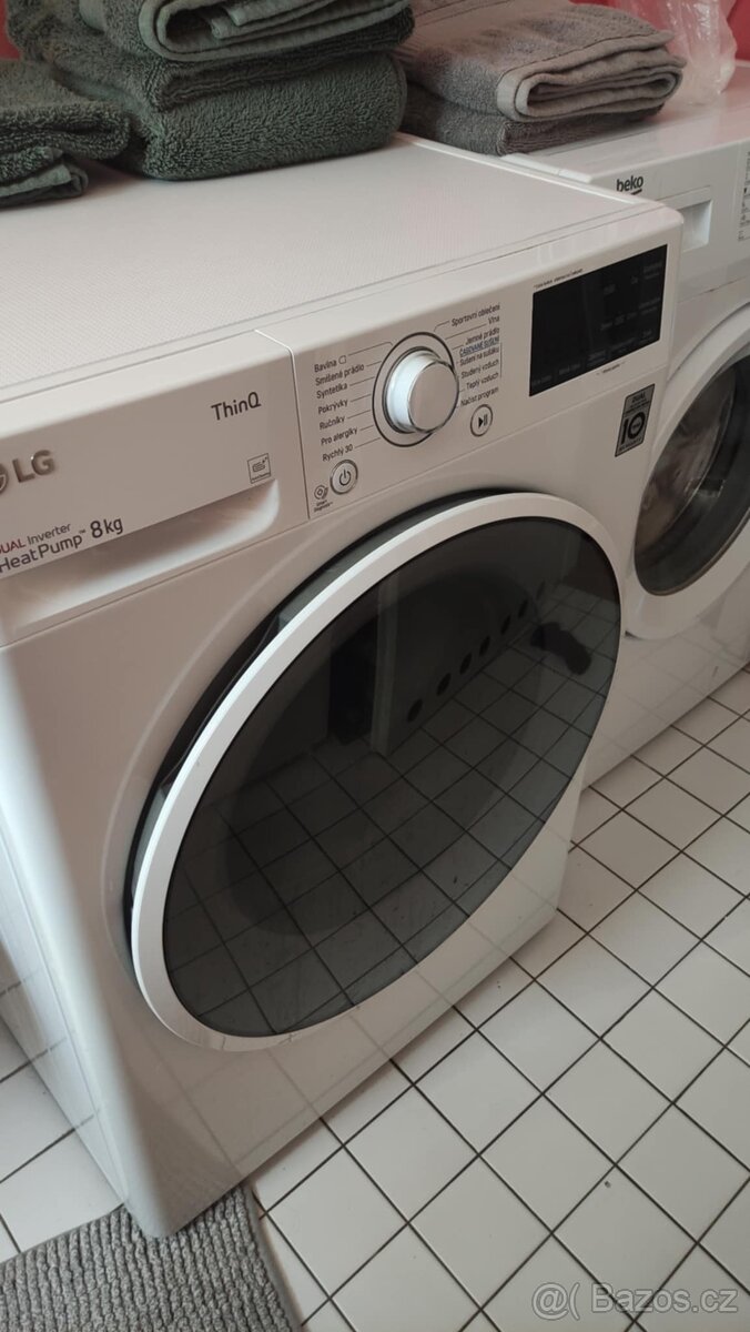 Sušička LG RC82EU2AV4Q s kapacitou 8kg