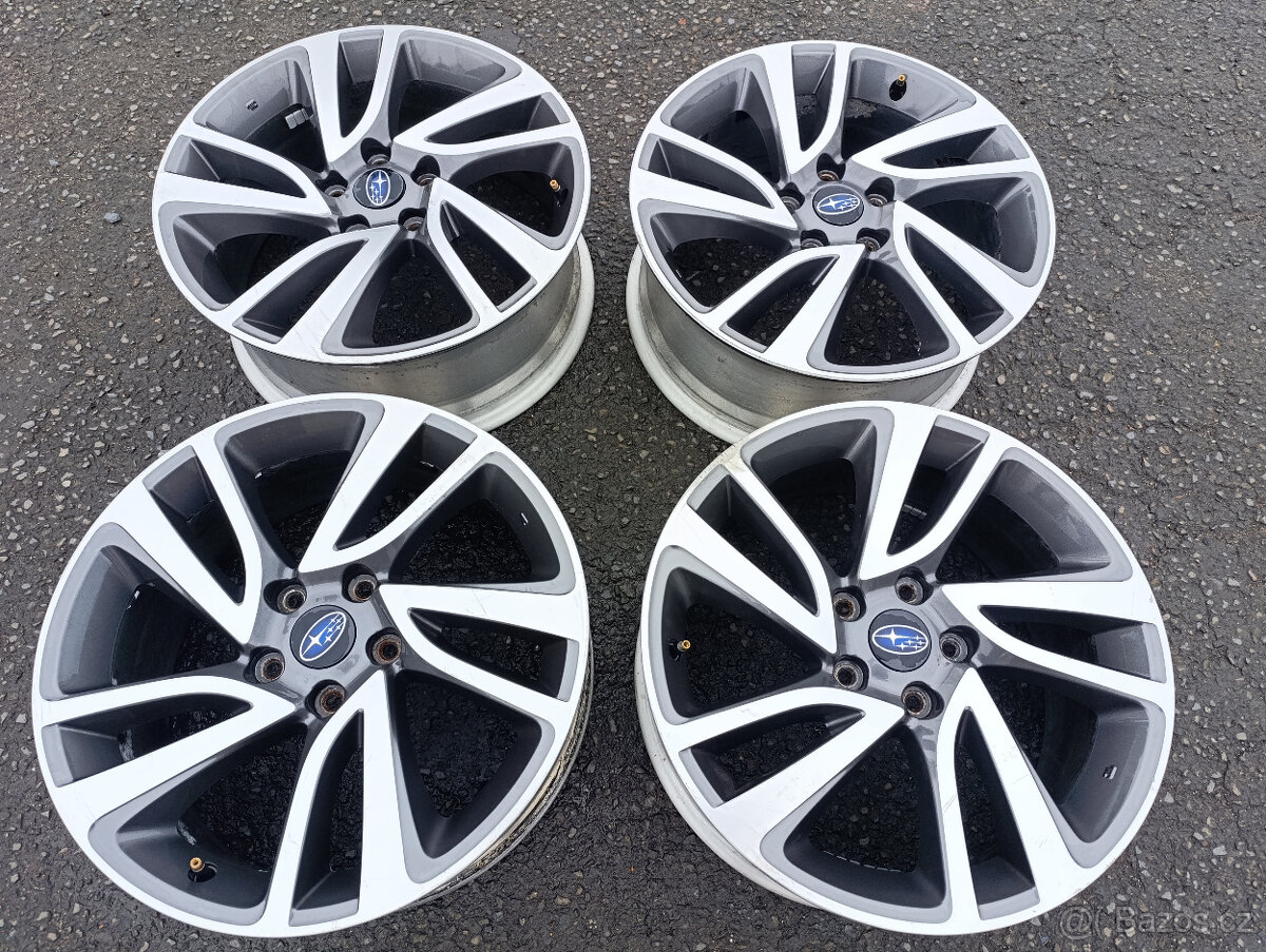 5x114,3 Subaru Levorg 7Jx18" alu disky