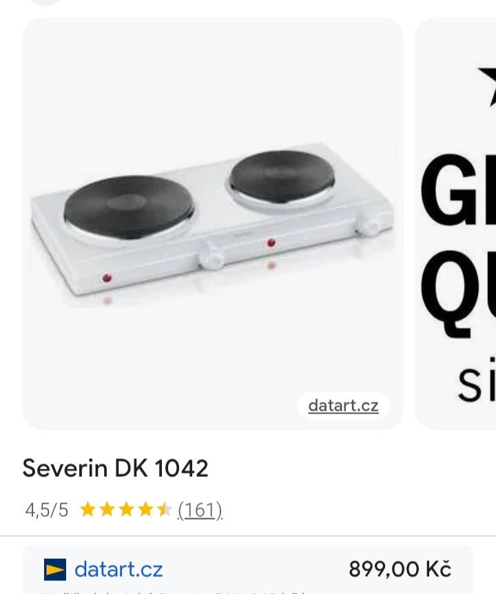 Plně funkční vařič aktuální