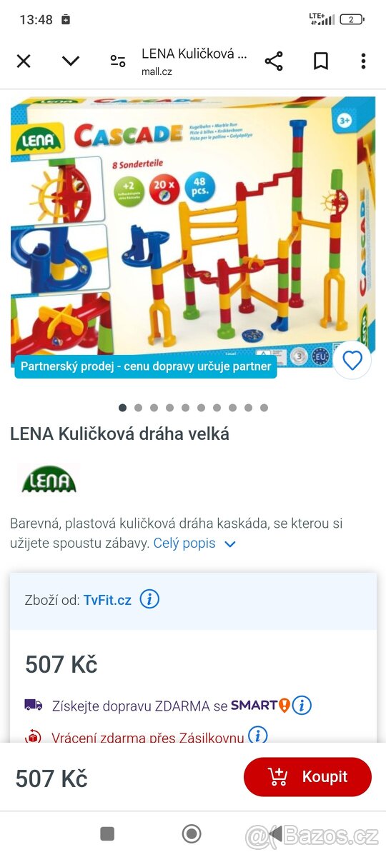 Kuličková dráha velká