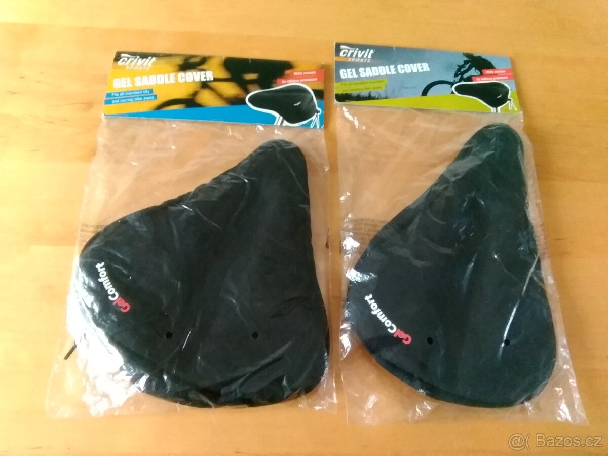 Prodám 2 nová gelová sedla na kolo