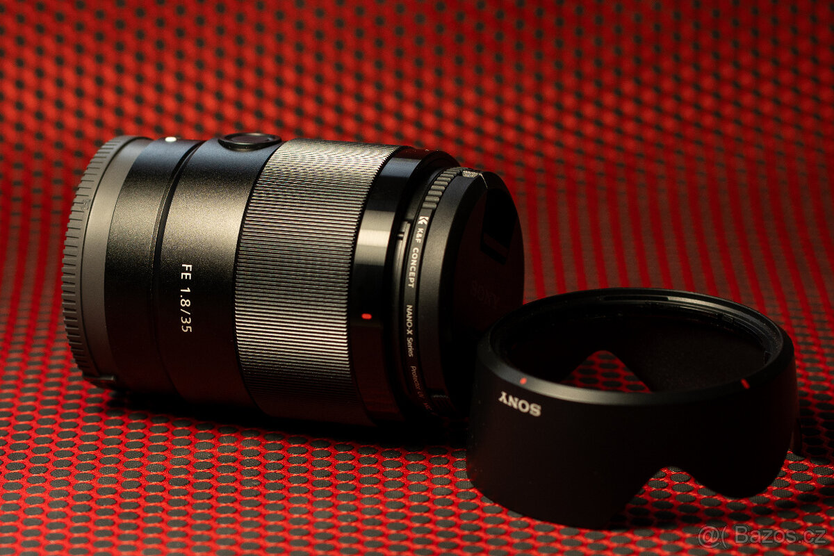 SONY 35MM F1.8 + FILTRY