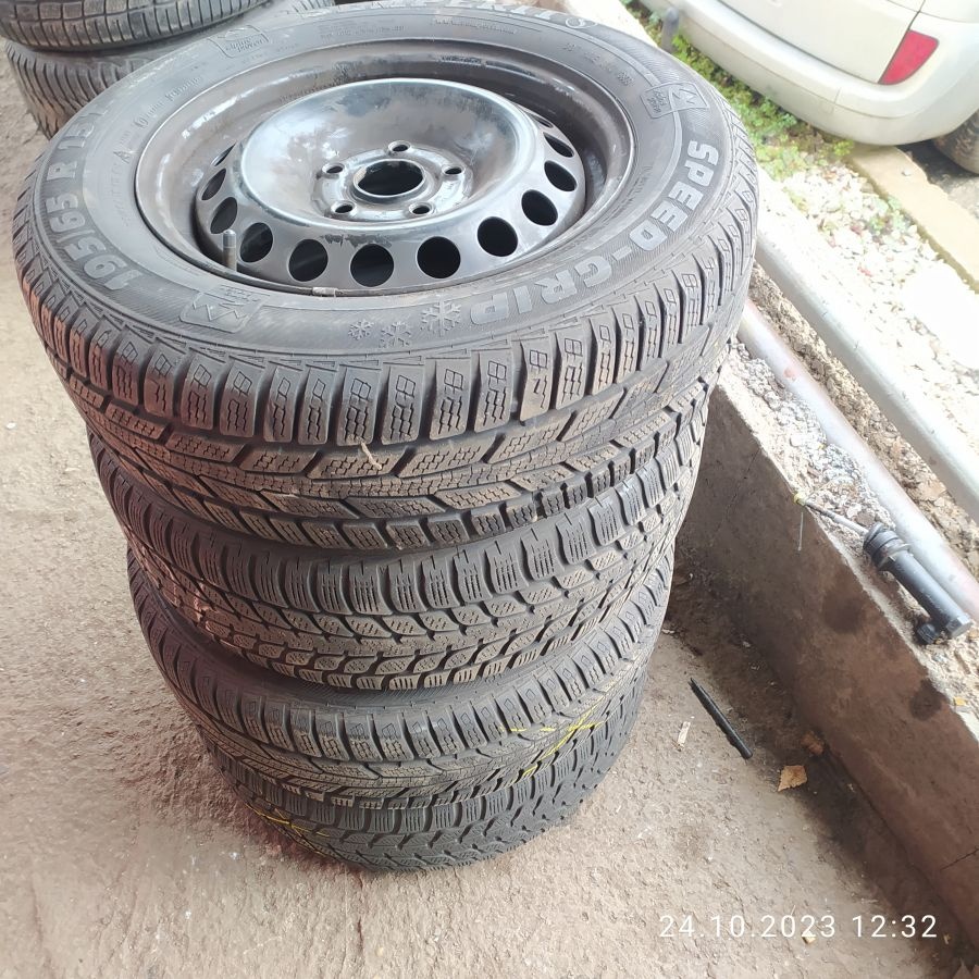 15" plechová kola – 5x112 – ŠKODA (VW, SEAT, AUDI)  Disky:
