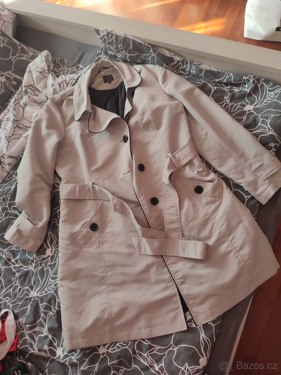 Dámský kabát trenčkot Marks &Spencer vel 42