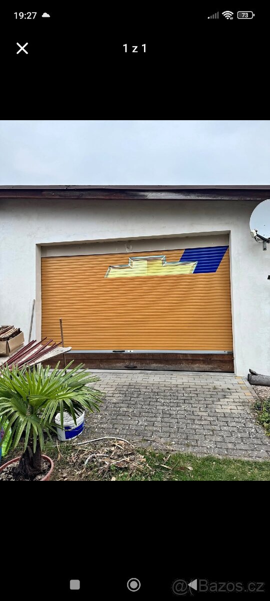 Rolovací garážové vrata