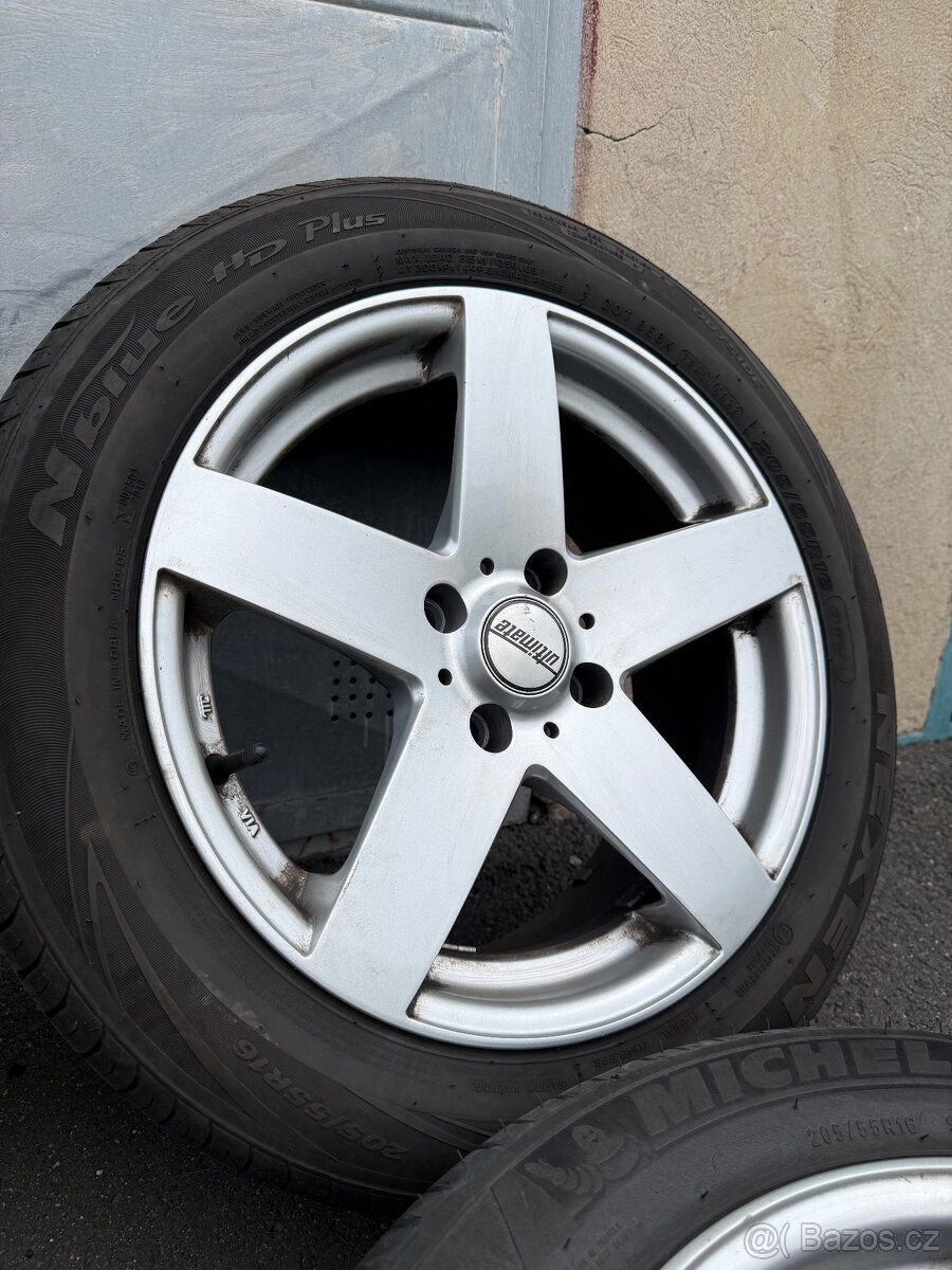 Alu kola 4x108 R16 205/55/16