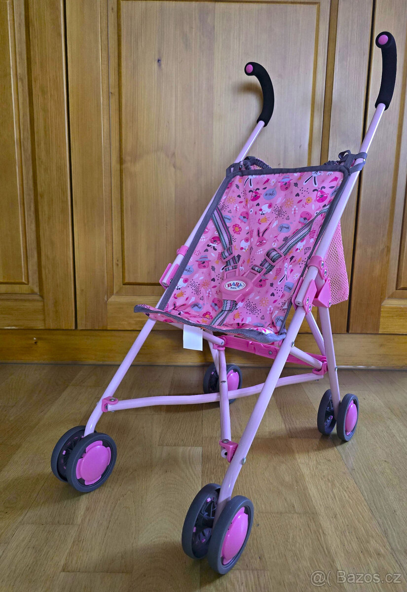 Baby Born Kočárek hole se síťkou - ZCELA NOVÉ - NEPOUŽITÉ