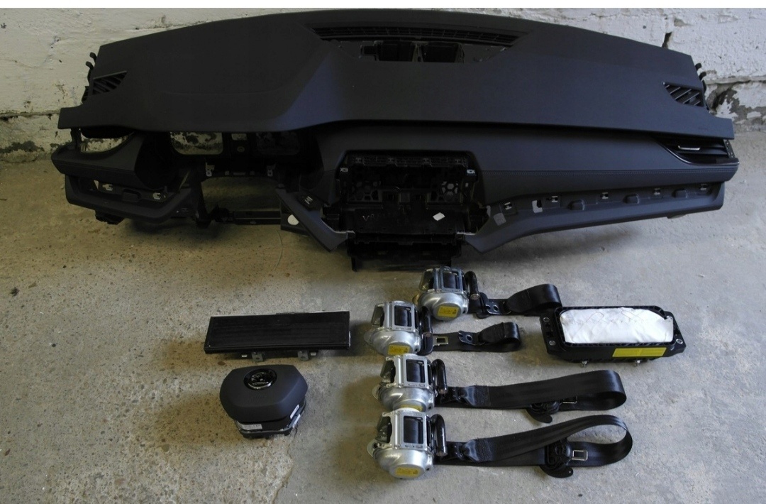 Airbagová sada Škoda Octavia 4, IV + face.