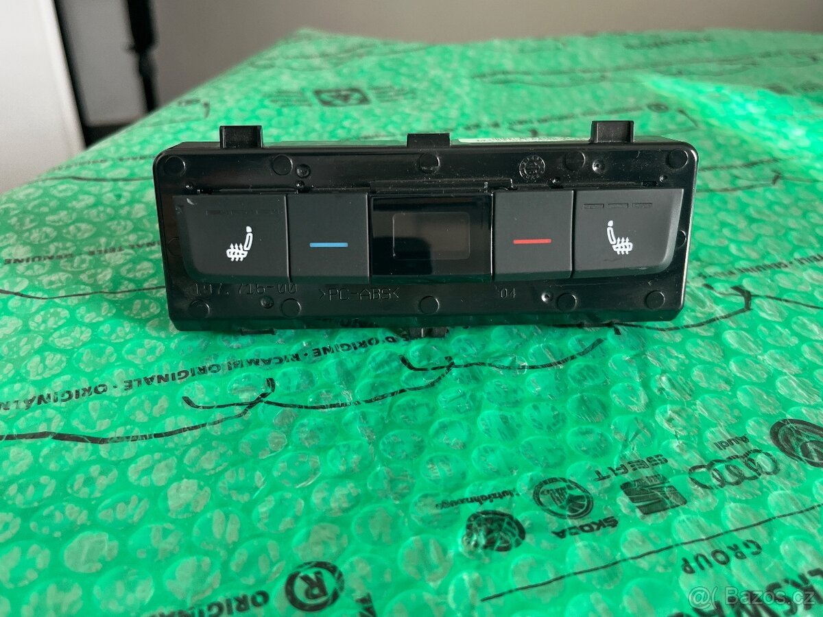 Škoda Kodiaq ovládací panel topení zadní 565907049A