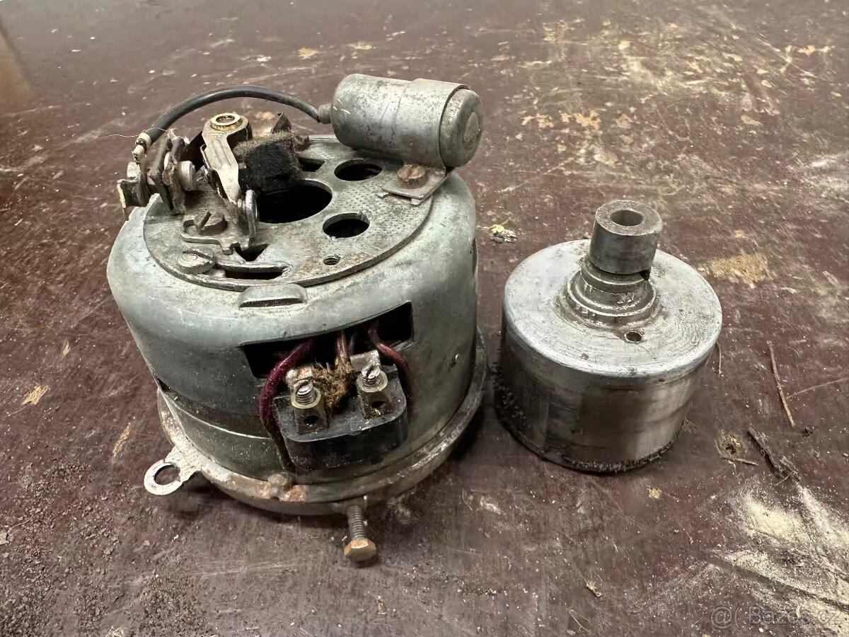 Funkčné zapalovani JAWA Pionýr s prírubu na 175 250