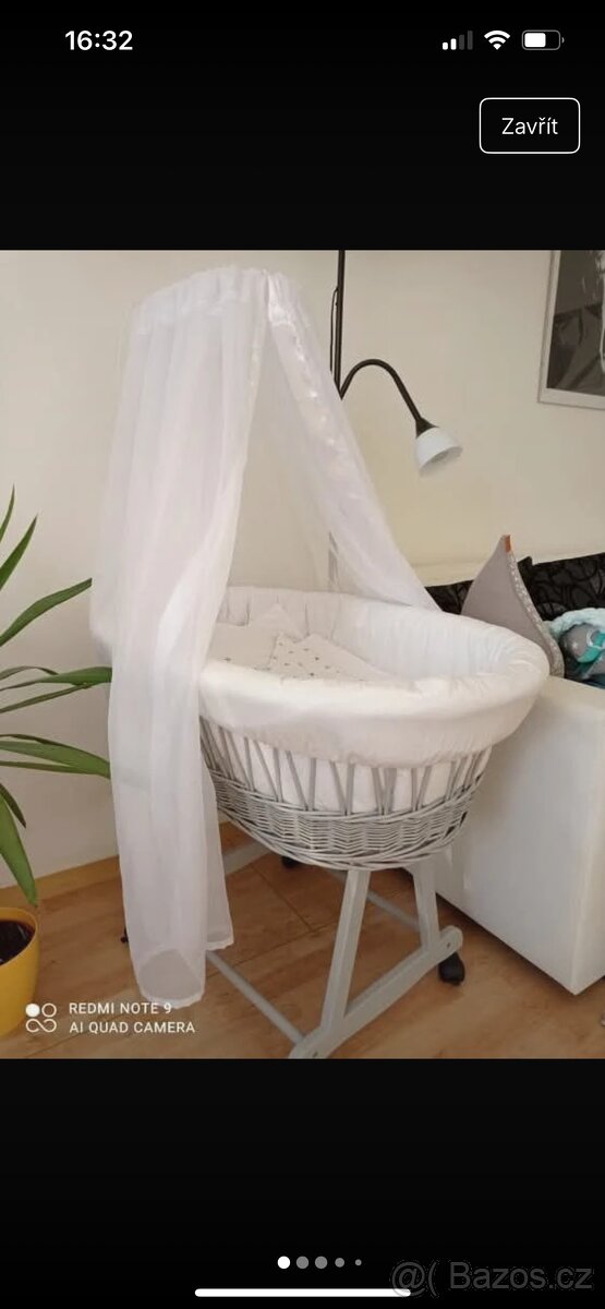 Proutěná postýlky