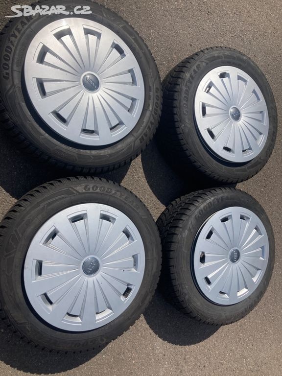 ALU + poklice Audi A4 B9 8W