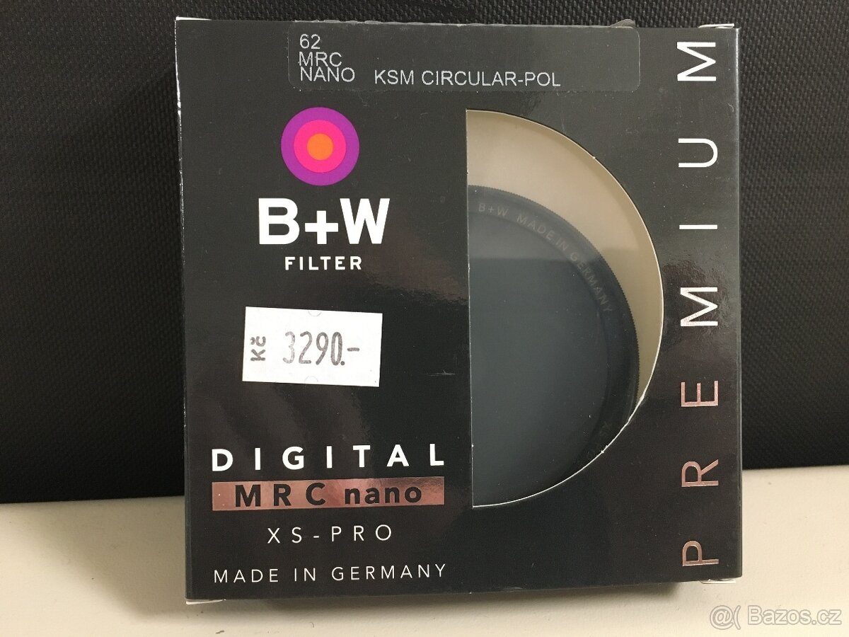 B+W UV filtr MRC nano KSM 62mm