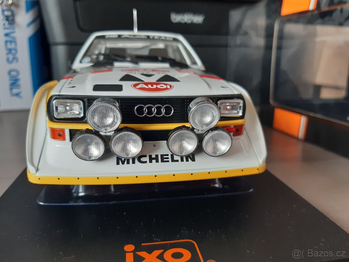 Lancia Delta S4 a Audi Sport Quattro S1 E2 1:18 IXO
