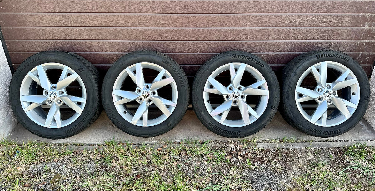 originální ALU kola škoda Lyra R17