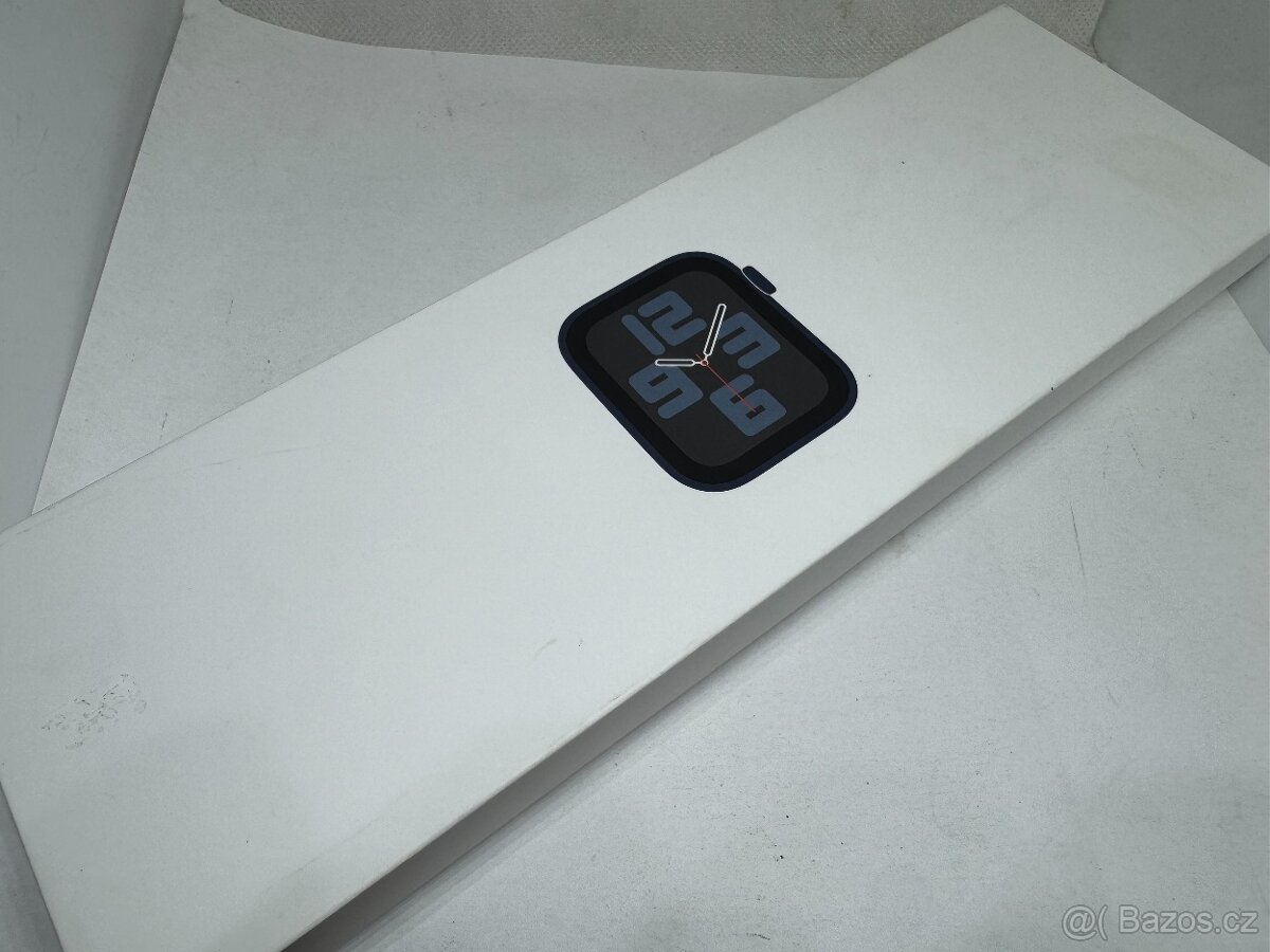 Apple Watch SE 2.gen 44mm Midnight,komplet,záruka,faktura