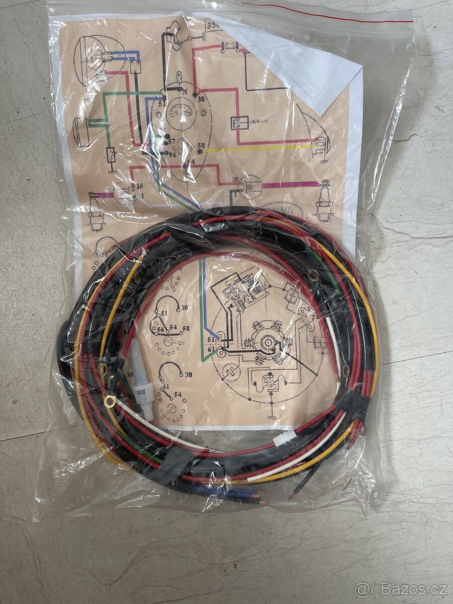 Jawa 350/354 Elektroinstalace