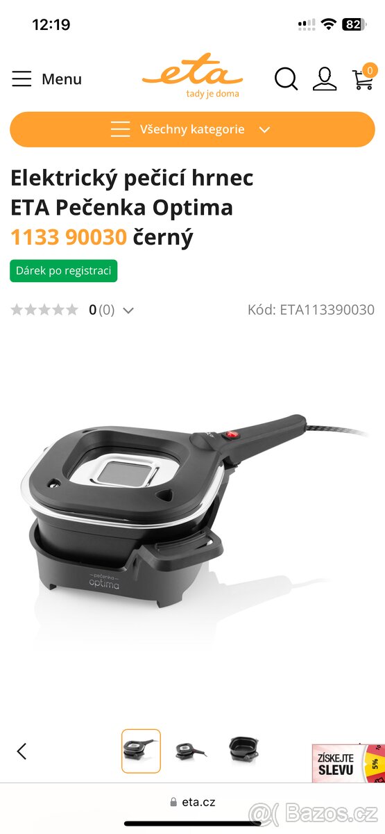 Remoska ETA Optima