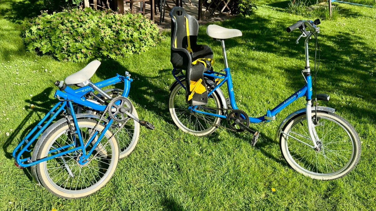 Skládací kola italské výroby 2 ks