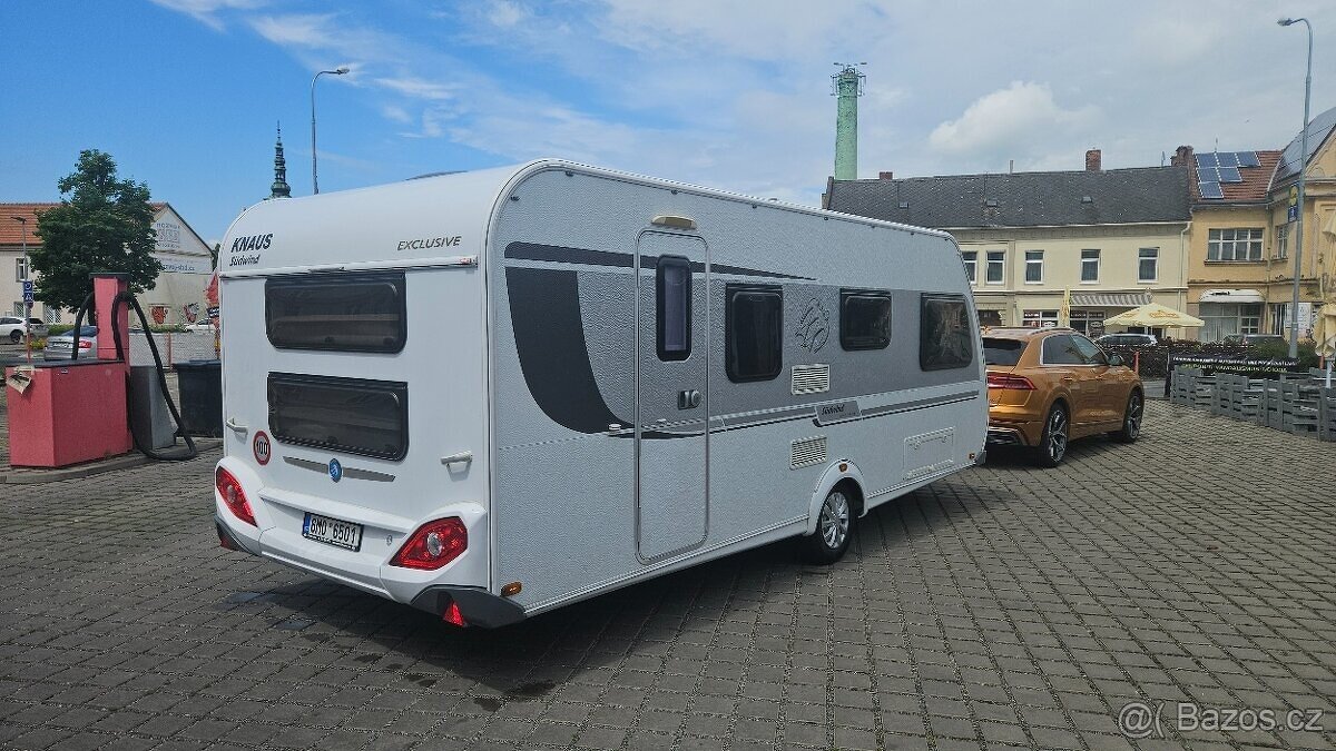 Karavan Knaus Südwind Exclusive, palandy, klima, stan,dph