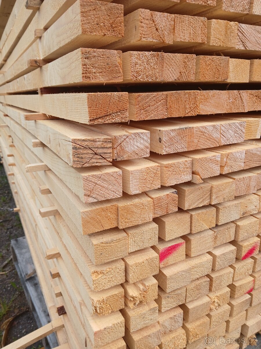 Střešní latě 6/4