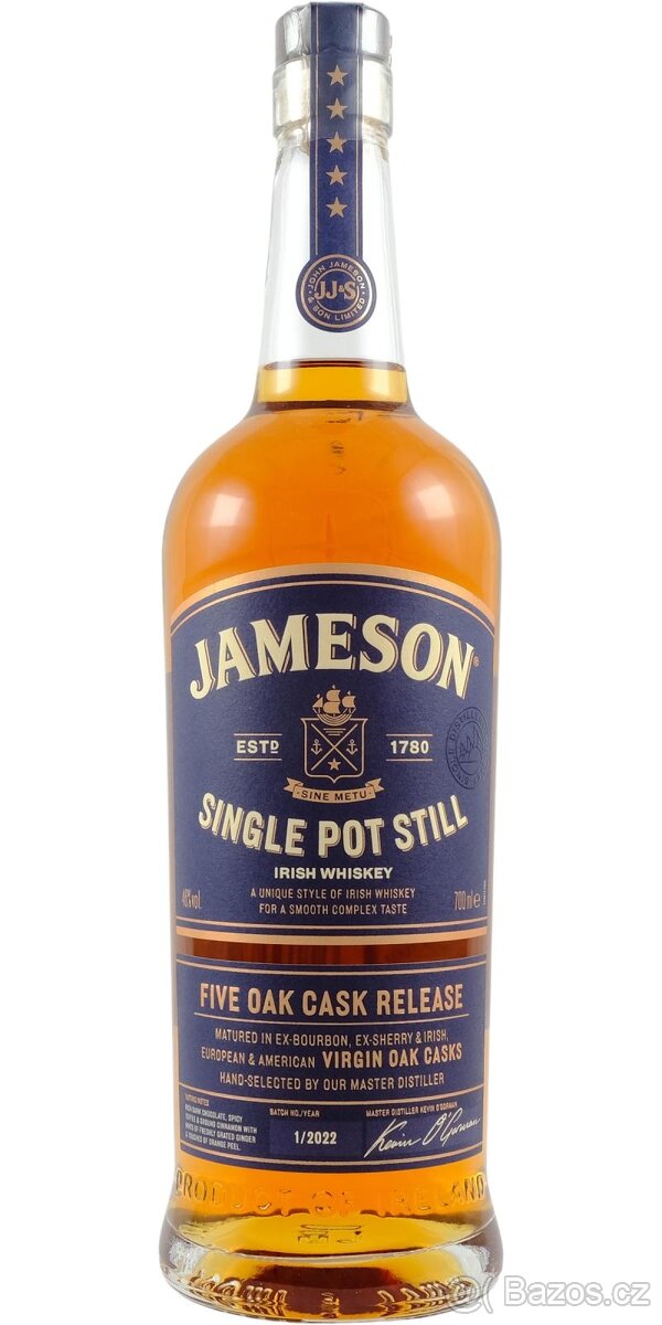 Jameson Single Pot Still (46 %, OB 2023, Batch 1/2023