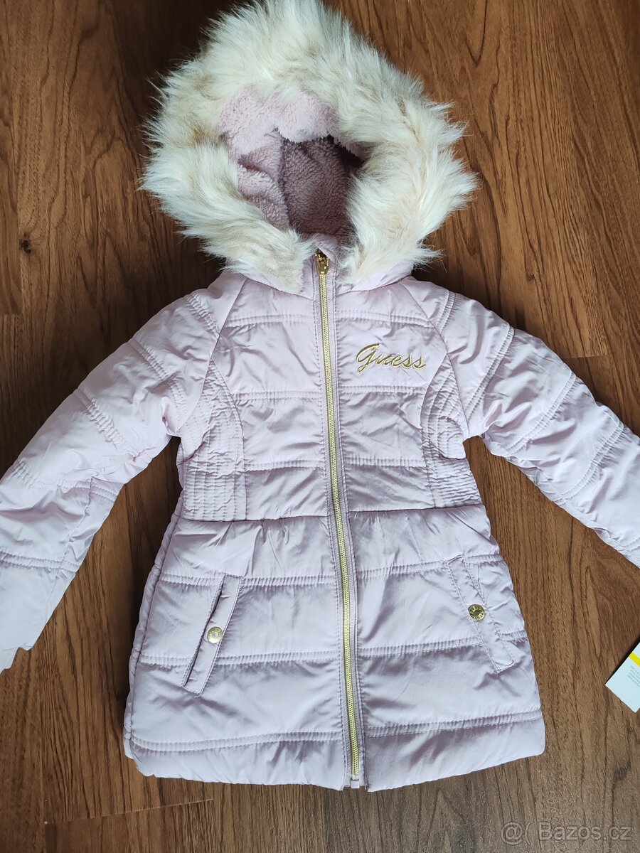 Guess dětská dívčí zimní bunda (4-6Y)