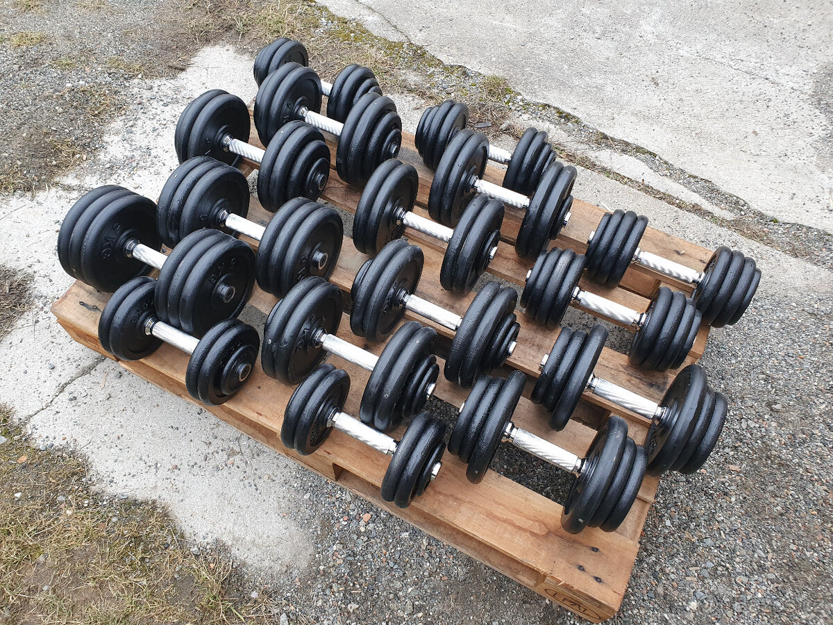 SADA činek jednoruček 12,5-30kg 340kg - NOVÁ