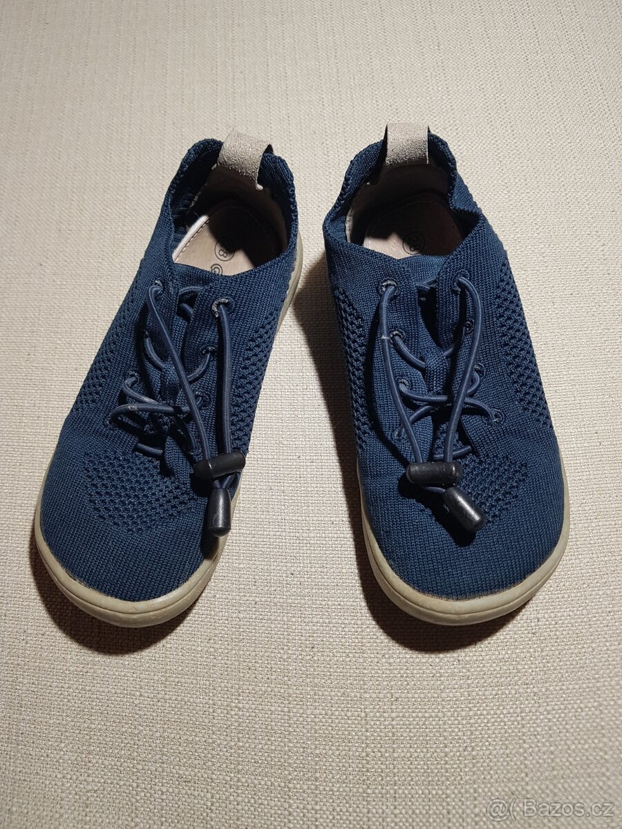 Letni modré barefoot tenisky Protetika, vel. 28