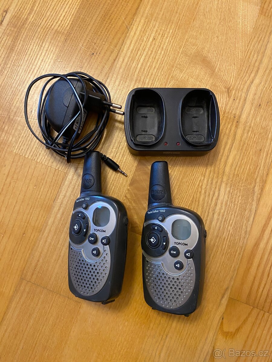 Vysílačky Topcom TwinTalker 1302