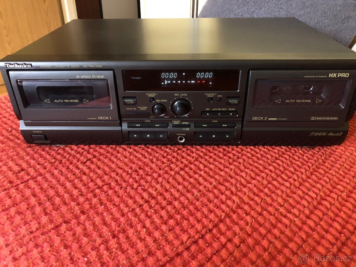 Technics RS-TR474M2 stereo cassette deck