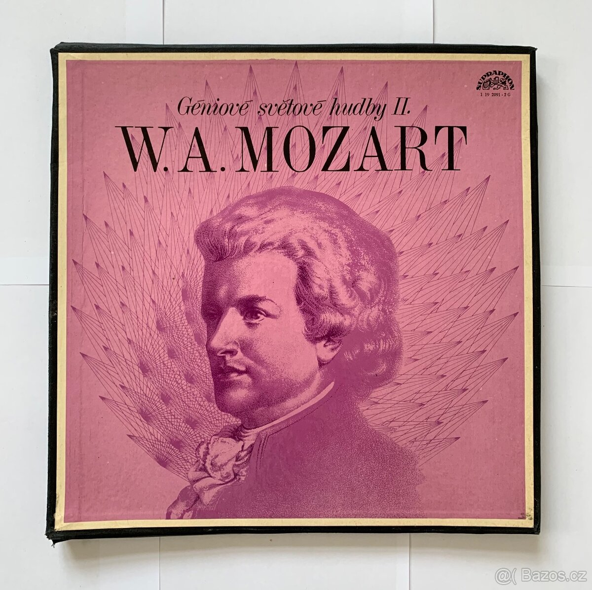 PRODÁM DVĚ GRAMOFONOVÉ DESKY - W.A.MOZART